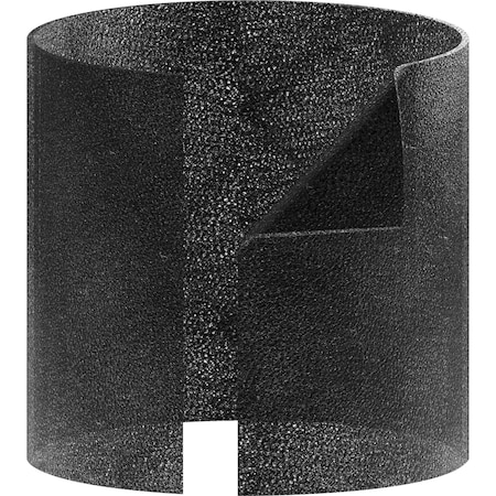 Trusens Replacement Carbon, Large, 7-7/10"Wx3"Lx9-3/5"H, BK, PK 3 TNSAFCZ300001